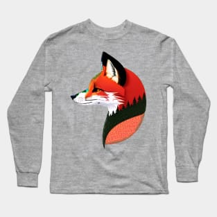 Forest Fox Long Sleeve T-Shirt